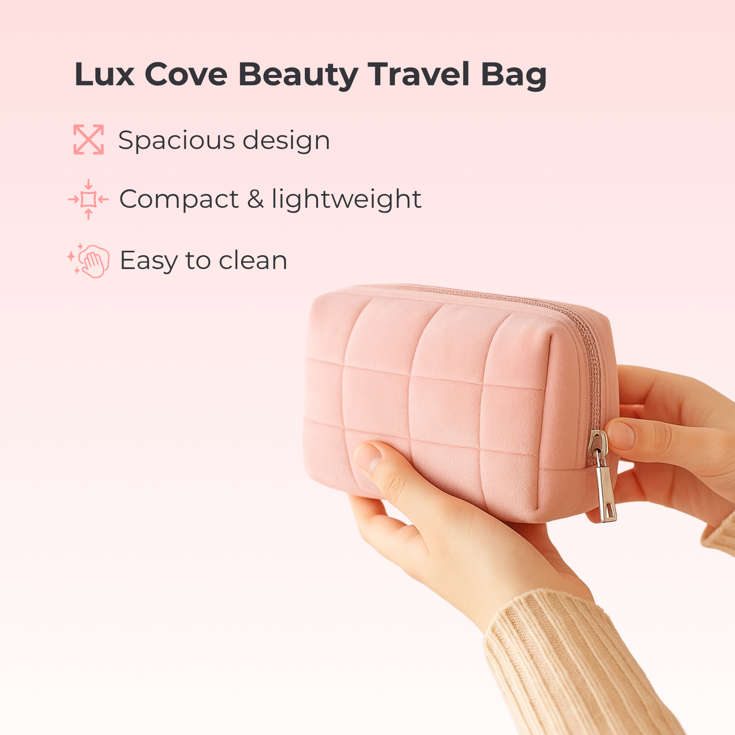Lux Cove LED Face Sculptor Travel Case