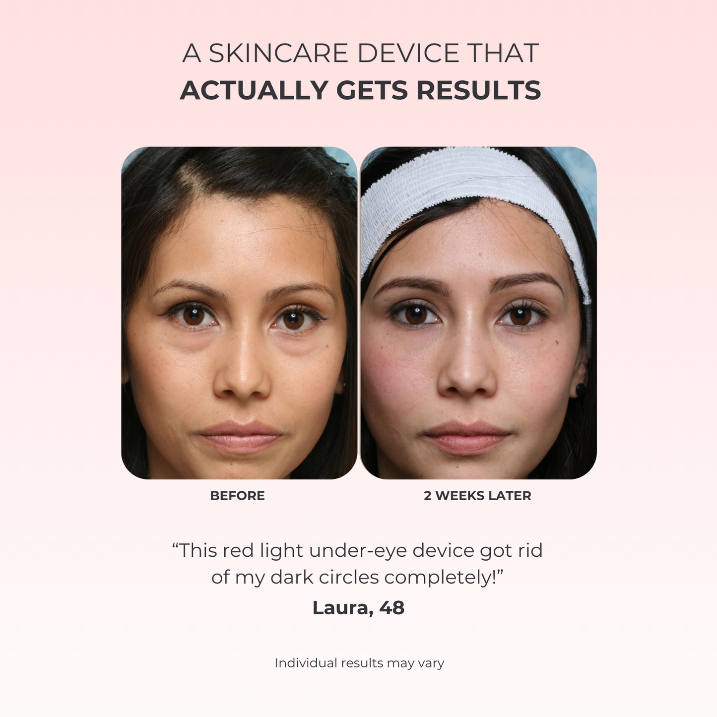 Lux Cove Red Light Under-Eye Glasses